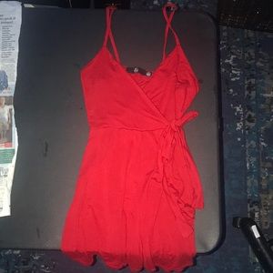 Red romper